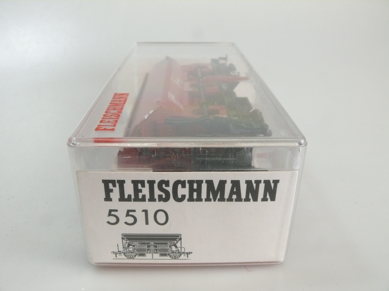 H0: Fleischmann 5510 Schüttgutwagen, TOP/OVP – Bild 3