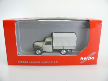 1:87 Herpa Framo Pritsche grau-beige, neu – Bild 2