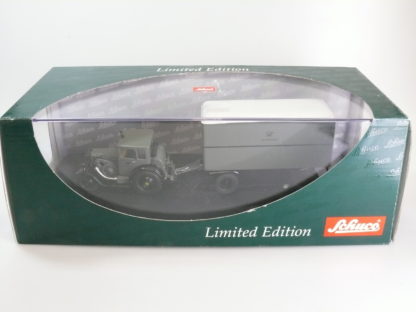 1:43 Schuco/PMS 88-31 Lanz Eil-Bulldog mit Anh. Deutsche Post, TOP/OVP – Bild 2