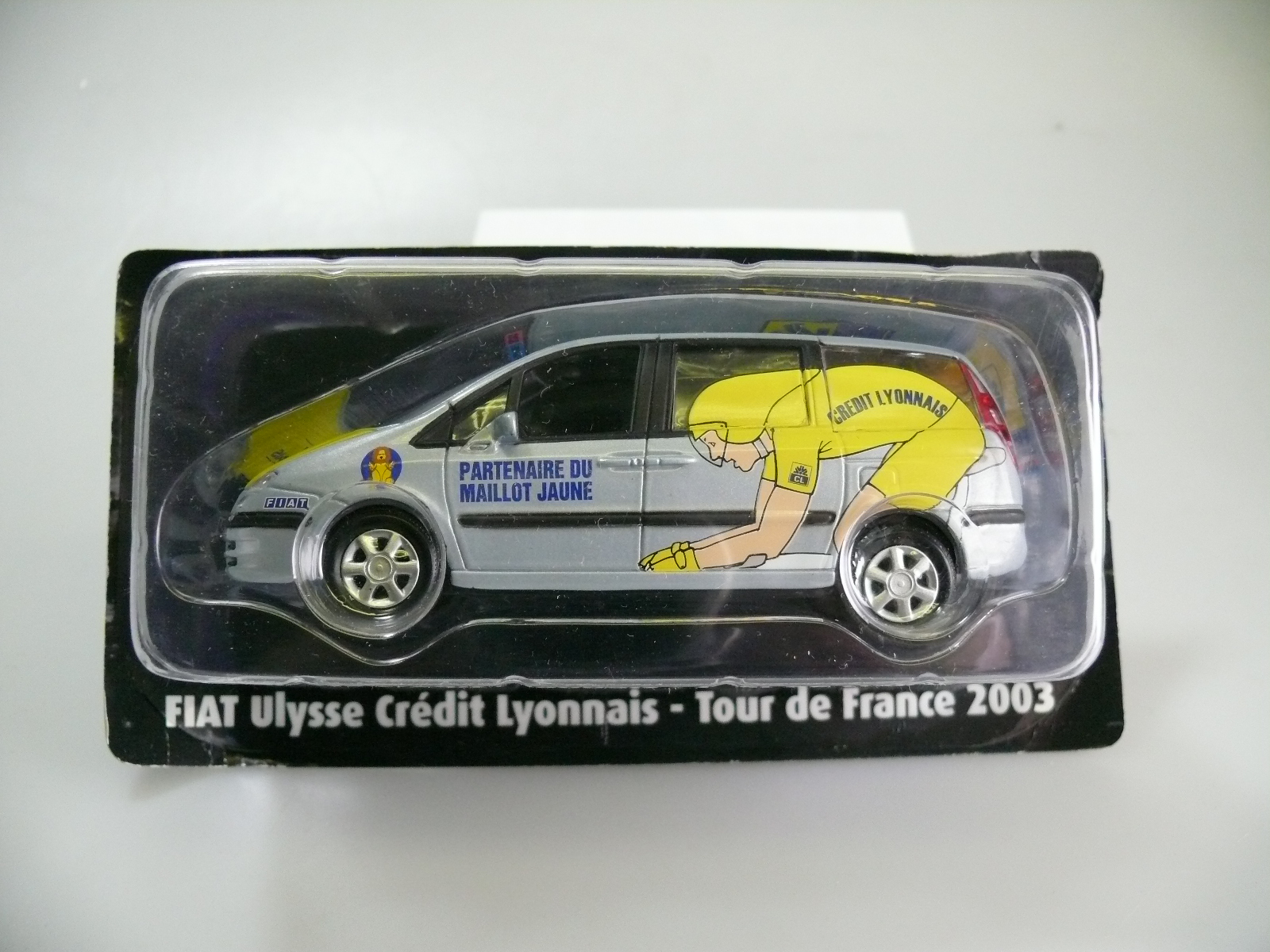 LOT 3 FIAT STYLO DES 3 MAILLOTS TOUR de FRANCE + FIAT ULYSSE MAILLOT JAUNE NOREV