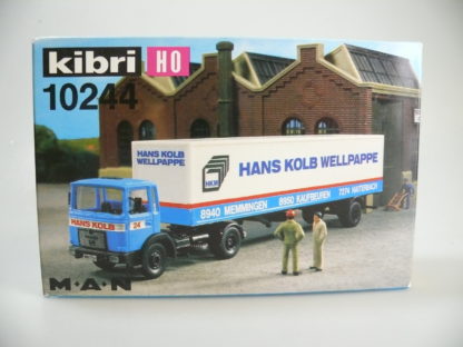 Kibri H0: 10244 MAN SZ 'Kolb Wellpappe', neu
