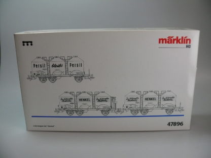 h0 Märklin 47896 Güterwagenset 'HENKEL' – TOP/OVP – Bild 2