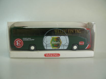 Wiking H0: 714 04 41 REISEBUS  "FORTUNA DÜSSELDORF", neu