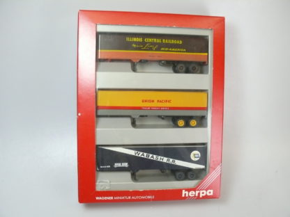 1:87 Herpa 7578 'US-AUFLIEGER-SET' , neuw./ovp