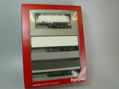 1:87 Herpa 7580 AUFLIEGER-SET, NEU