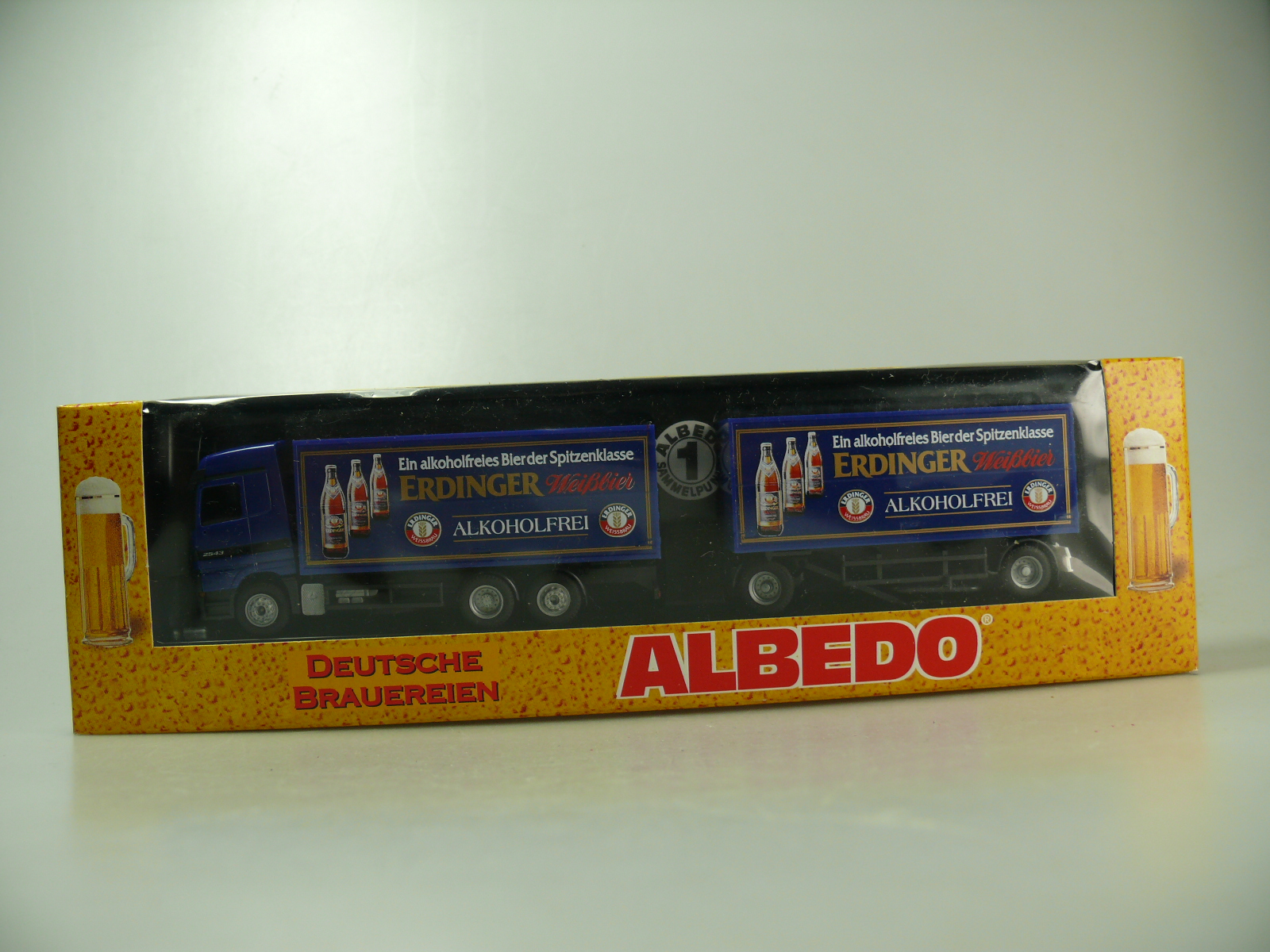 1:87 Albedo Brauereien 250140 MB Actros 'ERDINGER ALKOHOLFREI' - neu