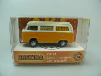 1:87 Brekina 33100 VW T2 CAMPING 'WESTFALIA GELB' – neu!