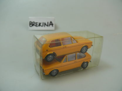 H0 ok Brekina 2 ST. VW GOLF 1 'GELB' - neu