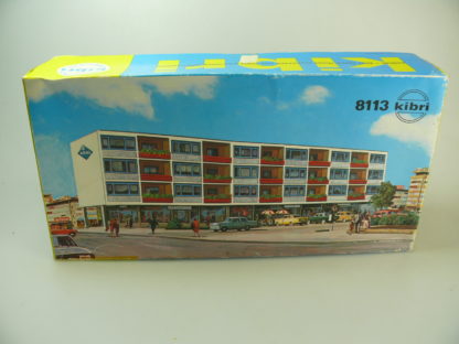 KIBRI BAUSATZ H0: 8113 'STADTHAUS/WOHNBLOCK/GESCHÄFTSHAUS', NEU