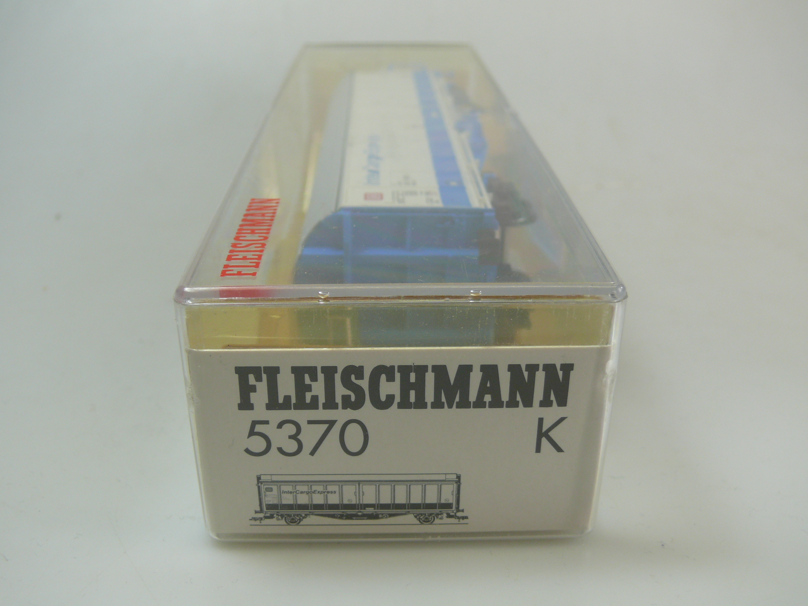 H0 Fleischmann 5370K Güterwagen Intercargo, TOP/OVP – Bild 2