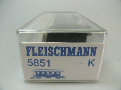 H0 Fleischmann 5851K Personenwagen KPEV '3./4.KL.', TOP/OVP – Bild 2