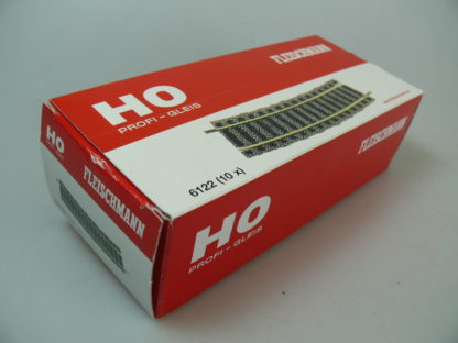 H0: FLEISCHMANN 6122 10st. GLEIS GEBOGEN, neu – Bild 2