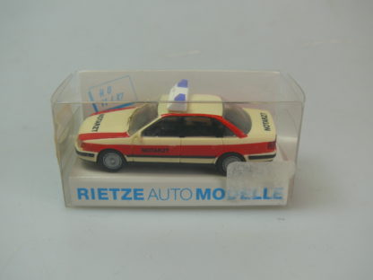 1:87 Rietze 50421 Audi 100 'NOTARZT', neu