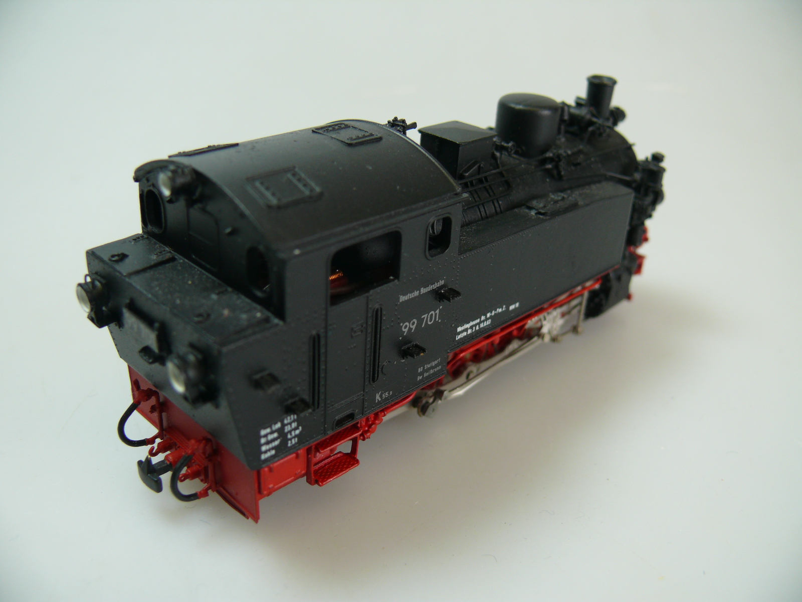 H0e: Bemo 1006 801 DAMPFLOK 99 701 - TOP/OVP – Bild 5