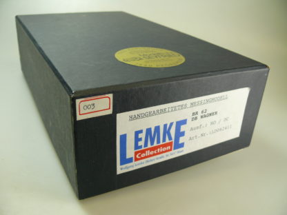 Messingmodell! Lemke Collection H0 LD062411: Tenderlok BR 62 003 'DRG Ep.III' - top/ovp – Bild 2