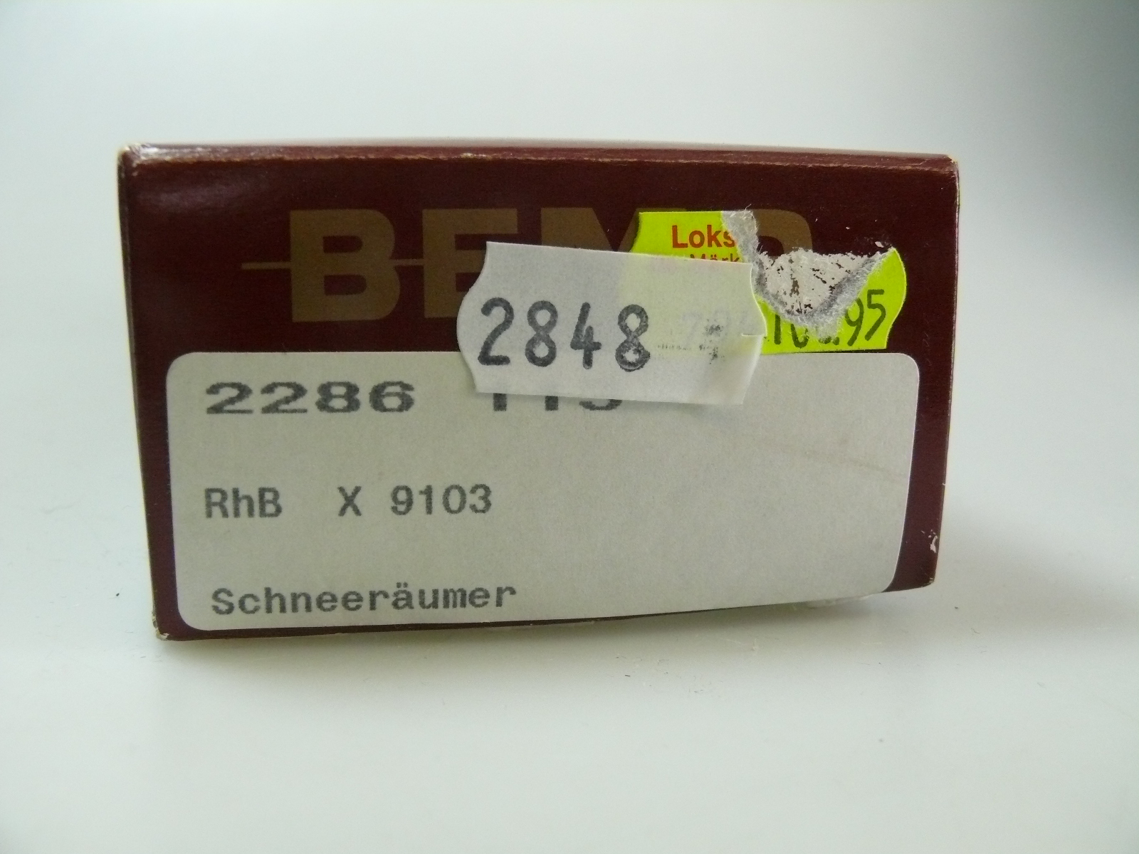BEMO 1366 106 - RhB ABe 4/4 II 46 mit Nostalgie-Sound (Neu