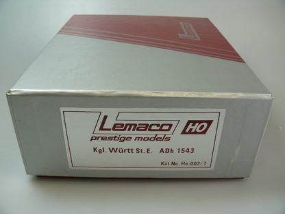 H0 Lemaco Prestige Models  HO-002/1 Dampflok 'No.1543 BR 44 594' - top/ovp – Bild 3