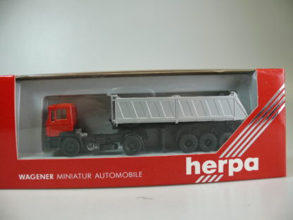 HERPA 864004 MAN F90 KIPP-SZ 'ROT'  - NEU