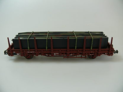 h0 Roco Minitanks 820: "SCHWERLASTWAGEN DB +PANZERSCHNELLBRÜCKE" - TOP/OVP – Bild 5