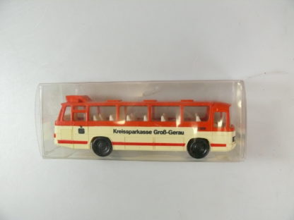 JOY-TOY REISEBUS MB O 302 No.7: 'KREISSPARKASSE GROẞ-GERAU' - TOP