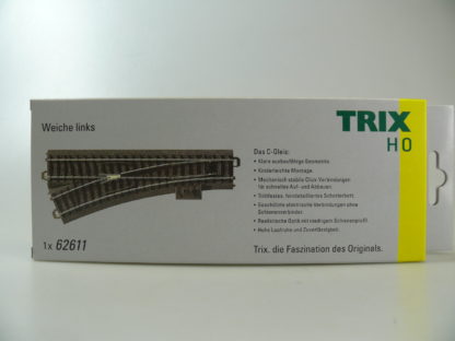 H0: TRIX 62611 'Weiche links' – neu