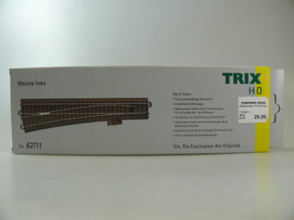 H0: TRIX 62711 'schlankeWeiche links' – neu