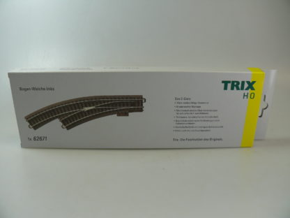 H0: TRIX 62671 'Bogenweiche links' – neu