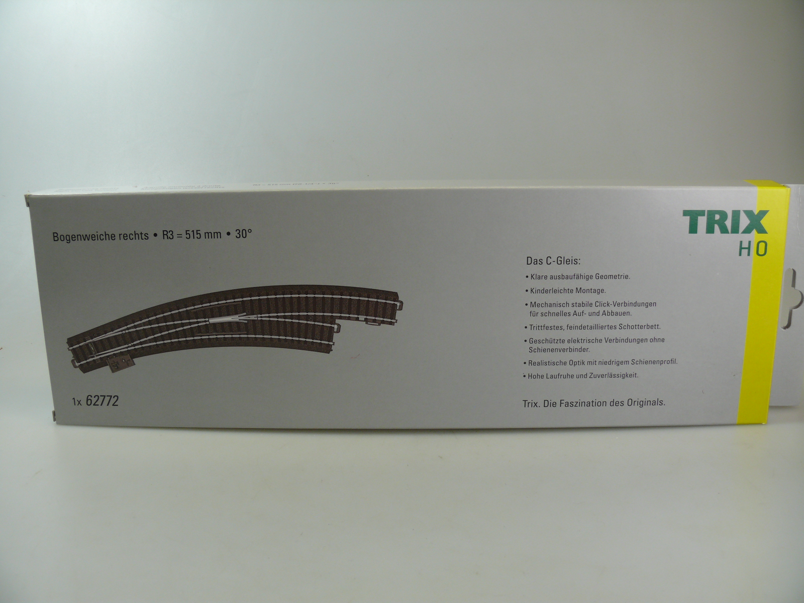 H0 neu TRIX 62771 /'Bogenweiche links/'
