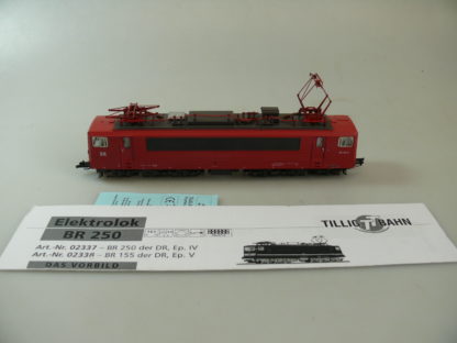 Spur TT Tillig 02338 E-LOK BR 155 DR - TOP/OVP