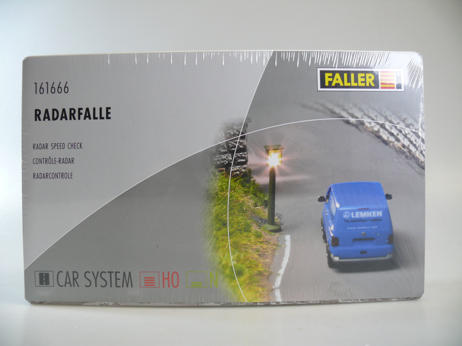 161664 H0 Radarfalle - Mit Blitzlicht Für Deine Modelleisenbahn