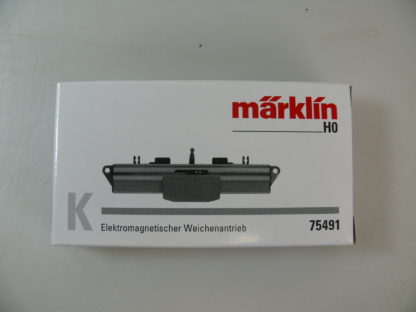 H0: Märklin K-Gleis 75491 elektr. Weichenantrieb – NEU