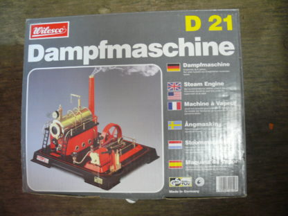 Wilesco Dampfmaschine D21 – top/ovp – Bild 2