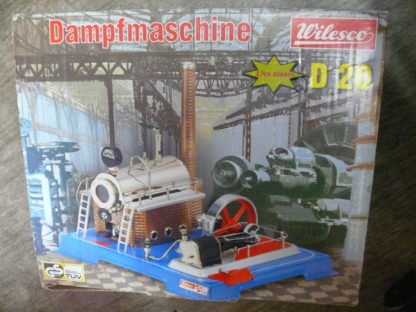 Wilesco Dampfmaschine D 20  – top/ovp – Bild 2