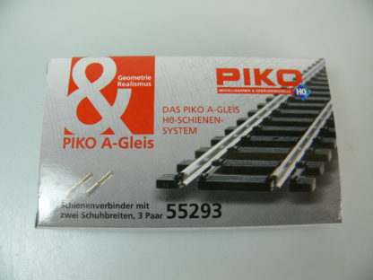 SPUR H0: Piko 55293 '3 PAAR Schienenverbinder' - neu
