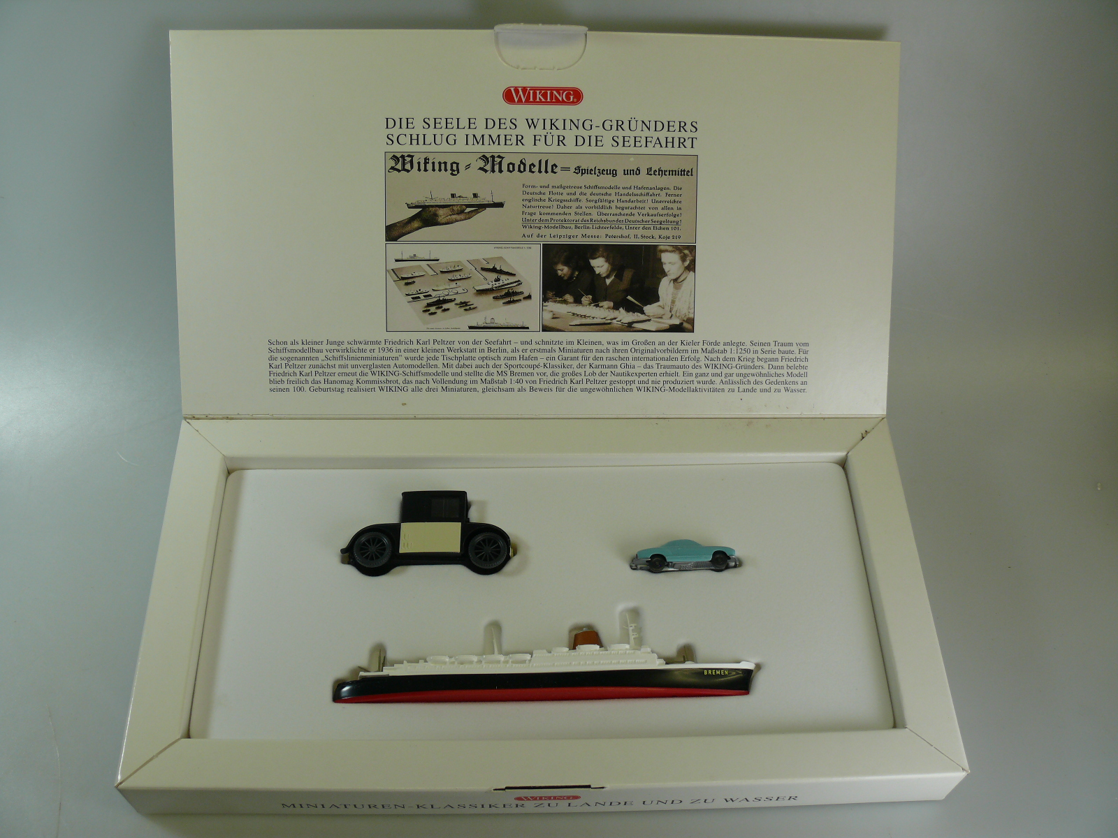 1:87 Wiking SOMO-BOX 'Miniaturen-Klassiker...', neu