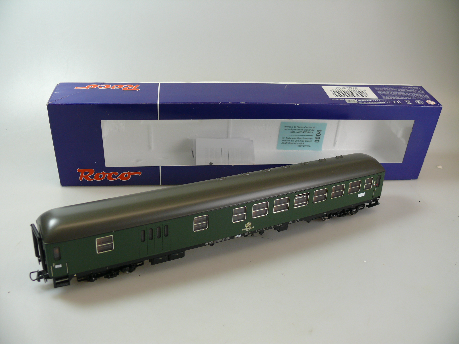 Roco H0 44459 Personenwagen/Halbgepäck-Schnellzugwagen, TOP