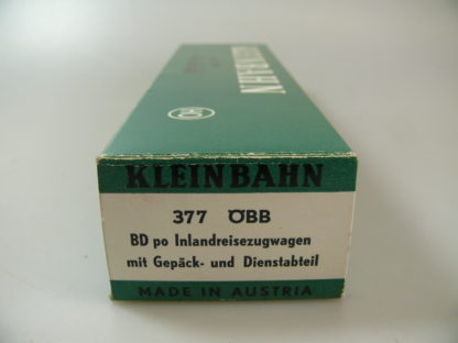 Spur H0 Klein Modellbahn 377 Personenwagen 'ÖBB Inlandsreisezugwagen', top/ovp – Bild 2