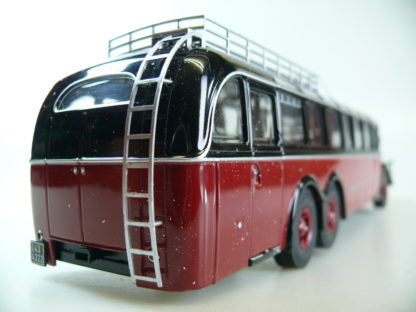 1:43 Premium Classixxs 12300: MB O-10000, 'DUNKELROT/SCHWARZ', top/ovp – Bild 7