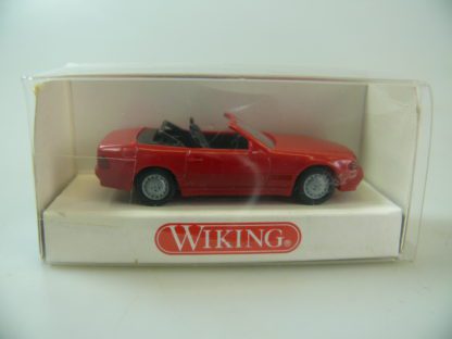 1:87 Wiking 142 01 MB 500 SL CABRIO VAR.2 ROT - NEU