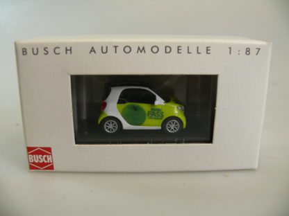 Spur H0: Busch 50714 'smart fortwo Veltins Fass-Brause no.2' - neu