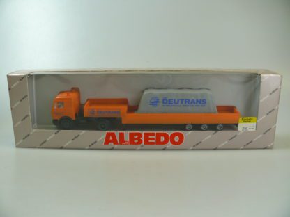 1:87 Albedo 200219 MB SK SCHWERLAST "DEUTRANS BITTERFELD”, neu