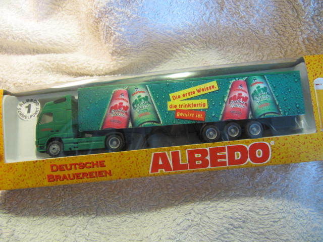 1:87 Albedo Brauereien: 320054 SCHULTHEISS WEISSE - NEU
