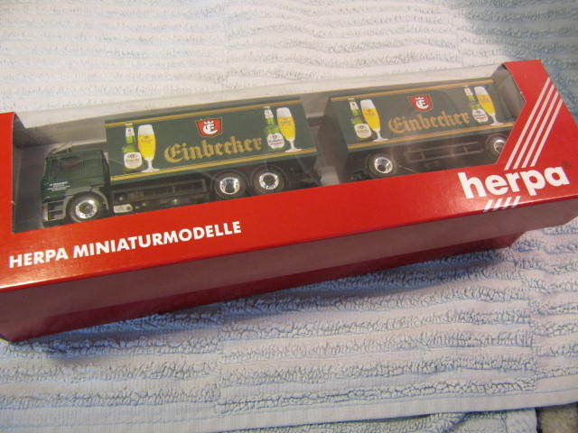 1:87 Herpa 146647 MAN Hz EINBECKER/Sped.Wagner - NEU
