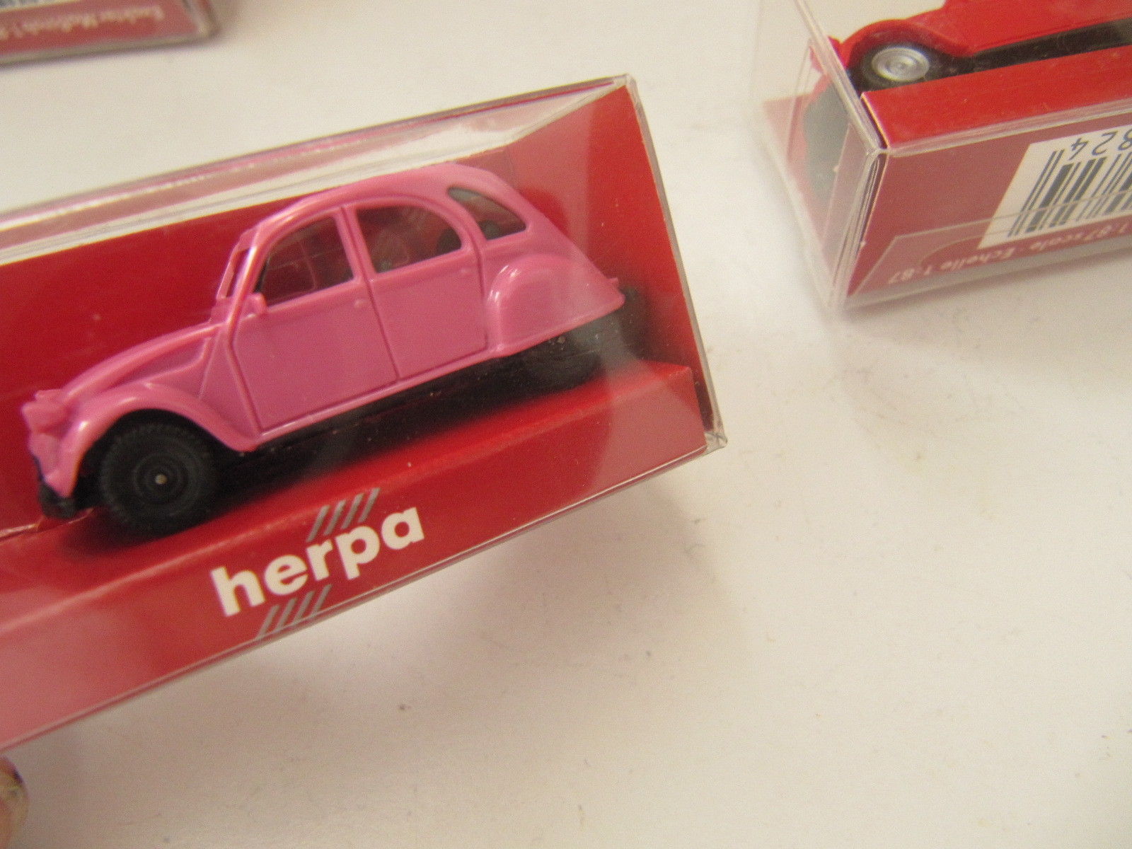 Herpa CITROEN 2CV "ENTE" NO.2 ROSA, neu