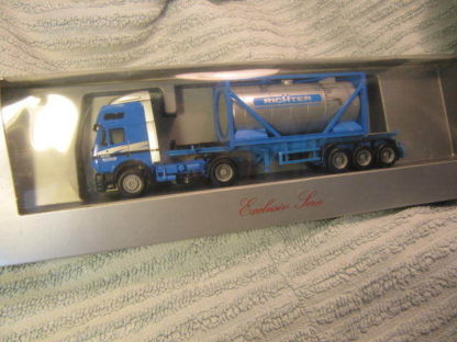 1:87 Herpa exclusiv MB Actros RICHTER CHROMTANK SZ - NEU