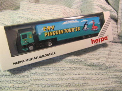 1:87 Herpa International 142601 DAF EAV PINGUIN TOUR  - NEU!