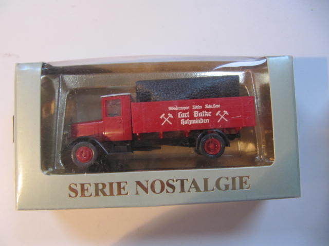 1:87 Roskopf NOSTALGIE 1007 MB Kohlenwagen Carl Balke - NEU